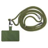 NEW Adjustable Phone Lanyard Detachable Neck Cord Lanyard Strap Carabiner Compatible Pendant with Card for Mobile Key Fob Colors