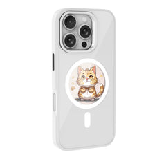 For Iphone 16/16Pro Max/15Promax round Screen High-Definition Ink NFC Function 235Dpi Smart Custom Phone Case Magsafe Compatible