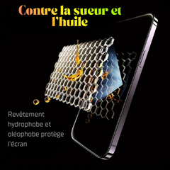 Verre trempé anti-espion - iPhone