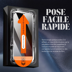 Verre trempé anti-espion - iPhone