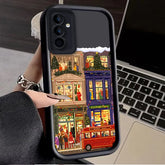 Christmas Lights Case for Samsung Galaxy S25 Ultra plus S24 S23 S22 S21 S20 FE A73 A72 A71 A56 A55 A54 5G A52 A52S A51 4G Cover