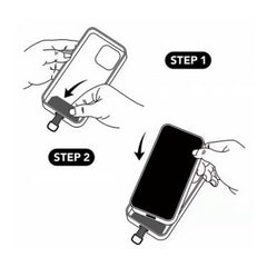 Crossbody Shoulder Lanyard for Mobile Phone Case with Patch Tab Colorful Nylon Necklace Strap String Ropes Phone Accessories