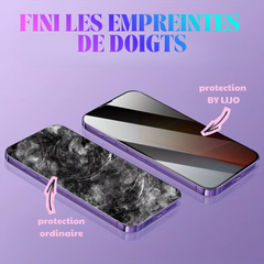 Verre trempé anti-espion - iPhone