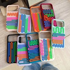 Labyrinth Decompression Puzzle Phone Case for Apple Iphone 13/14/15/16/17 Pro Max Puzzle DIY Silicone Case