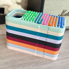 Labyrinth Decompression Puzzle Phone Case for Apple Iphone 13/14/15/16/17 Pro Max Puzzle DIY Silicone Case