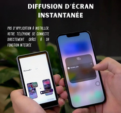 Moniteur Selfie Magnétique Sans Fil 3,94″ – Écran HD pour Vlog iPhone & Android