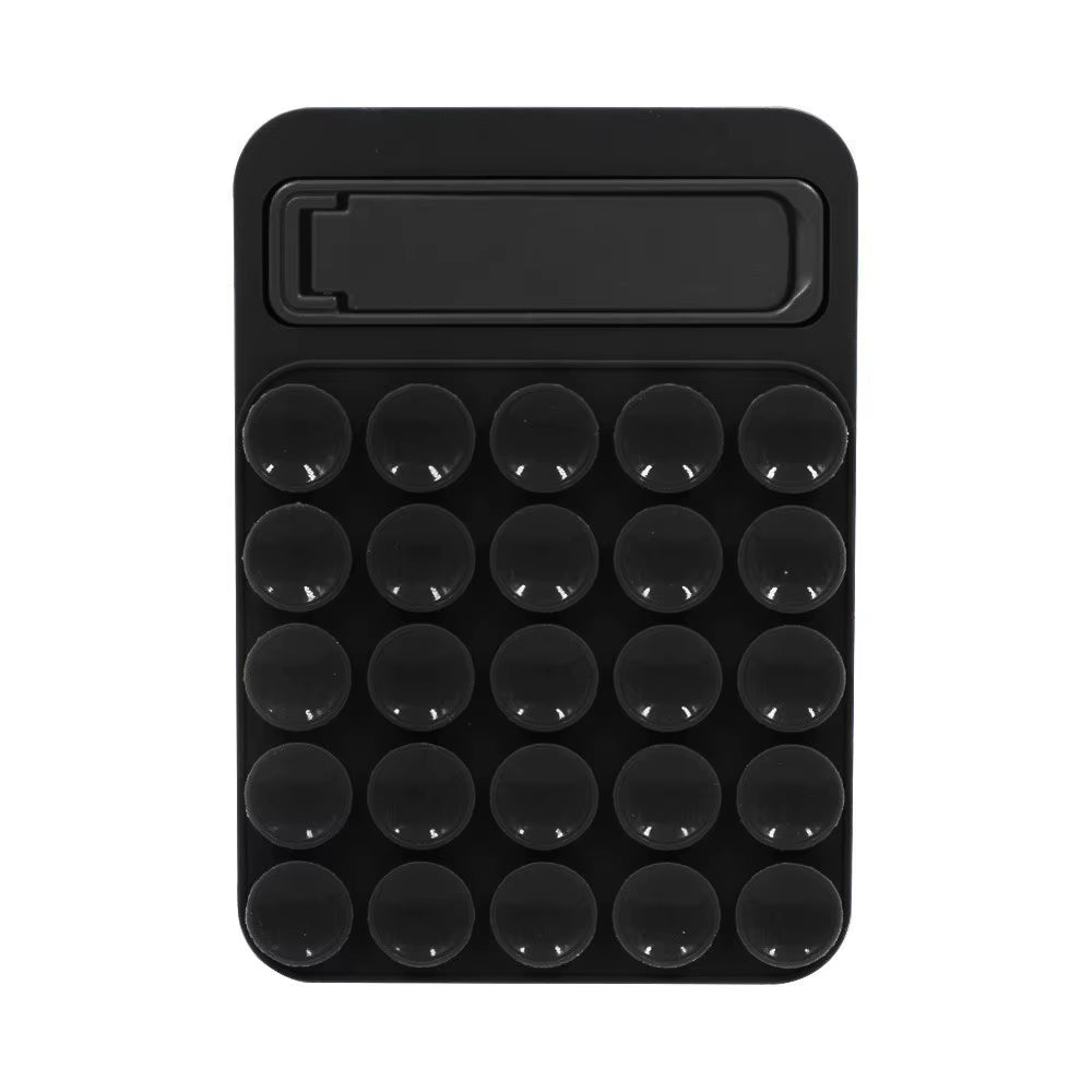 Silicone Adsorption Phone Holder Mirror Shower Phone Holder Foldable Sticky Smart Phone Stand Holder Accessories